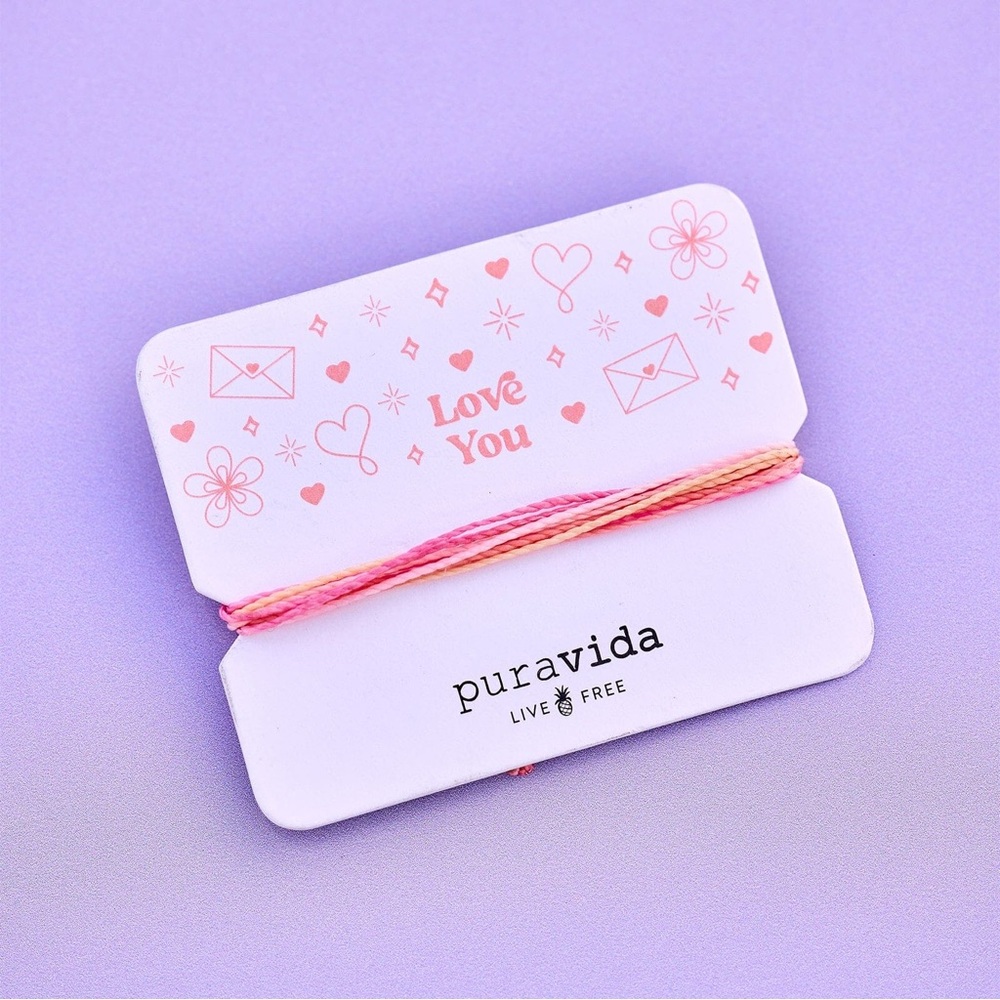 Pura Vida Pink and Peach Bracelet